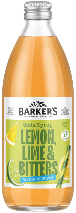 Lemon, Lime & Bitters Soda Syrup 500ml