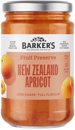 NZ Apricot Fruit Preserve 350g