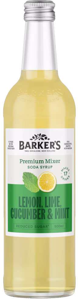 Lemon Lime Cucumber & Mint.