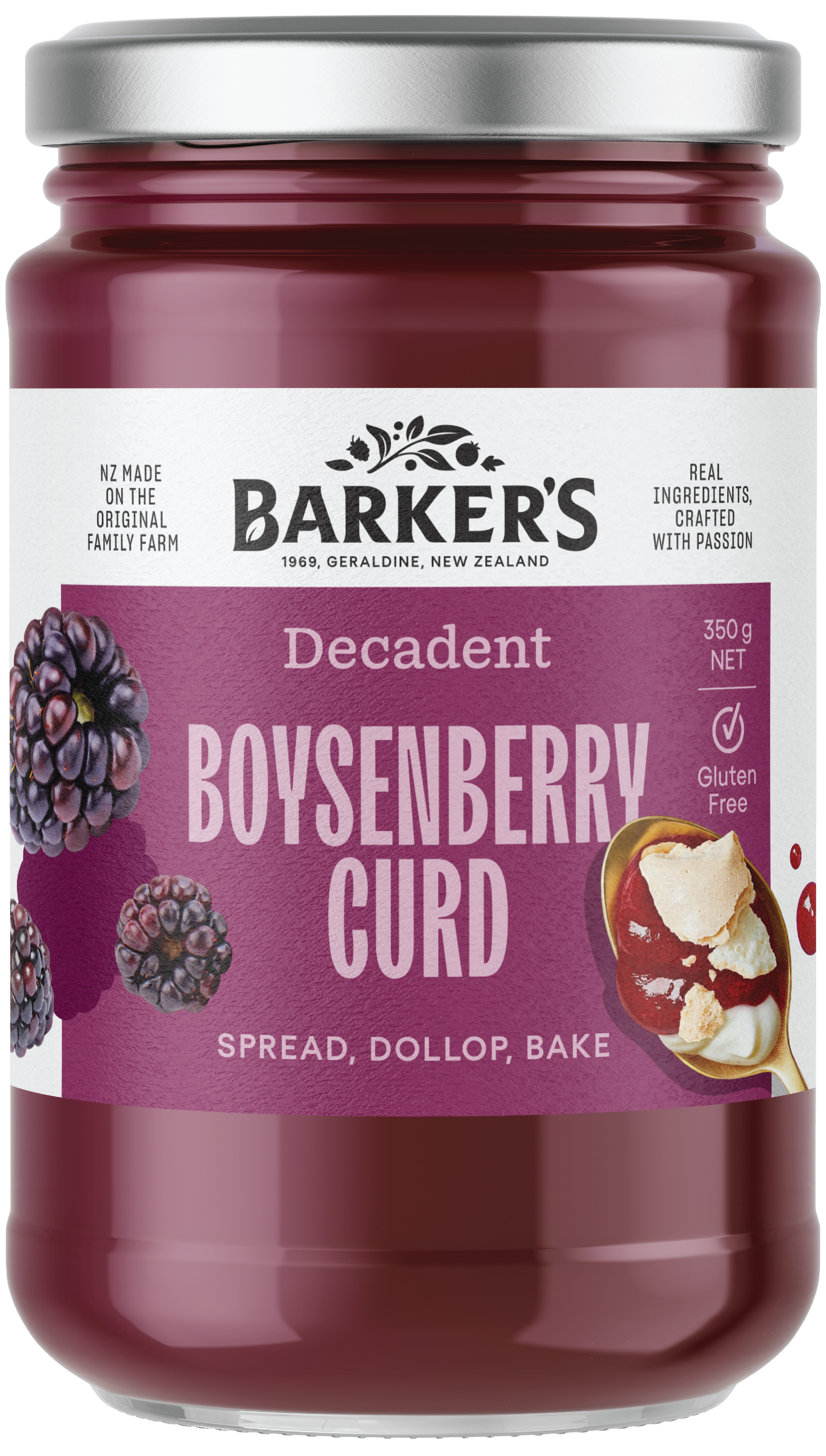 Boysenberry Curd 350g