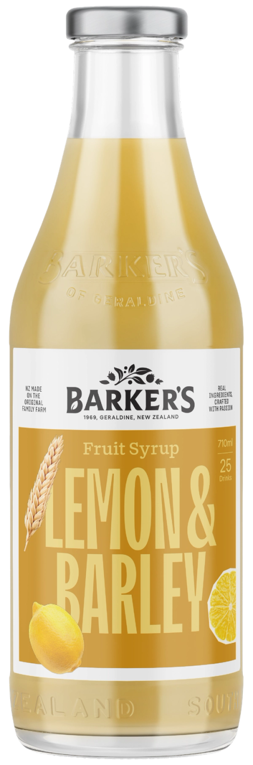 Lemon & Barley Fruit Syrup 710ml
