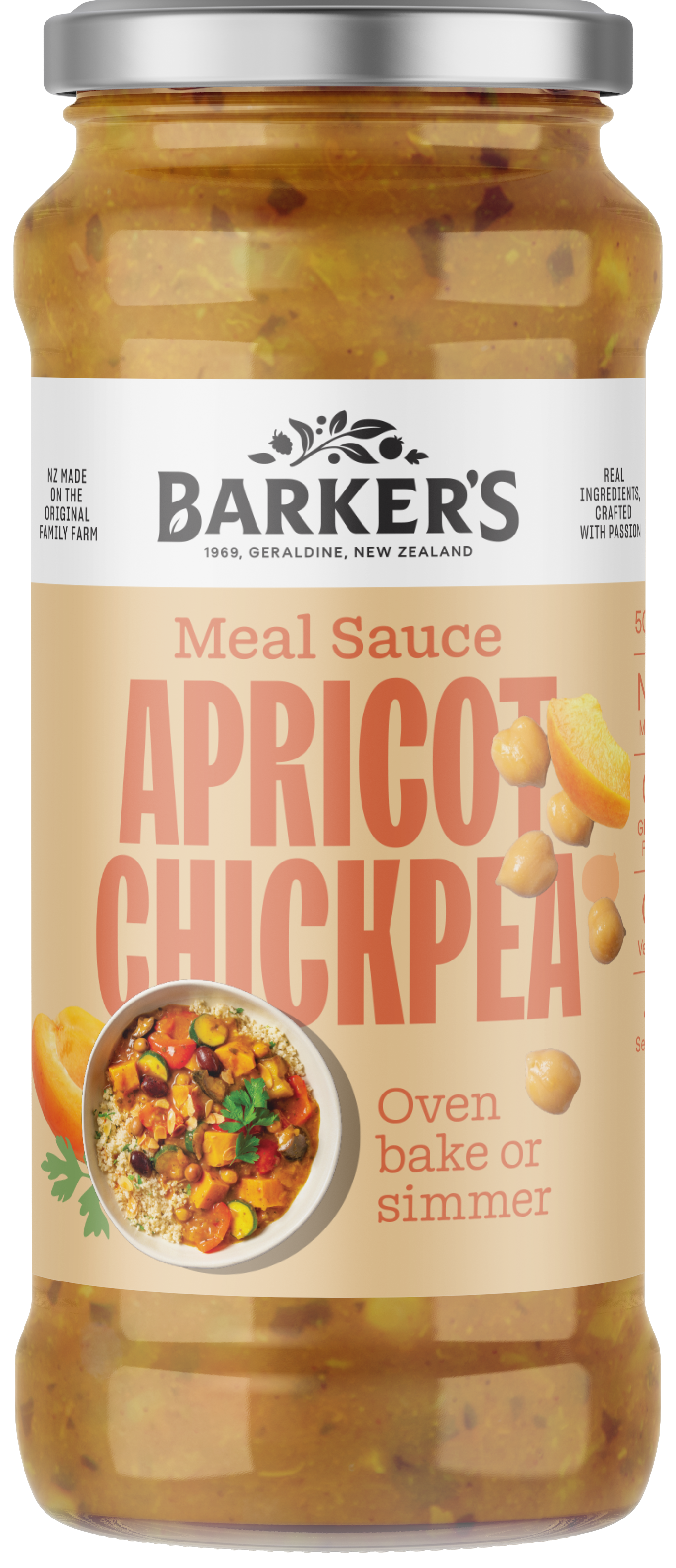 Apricot Chickpea Meal Sauce 500g