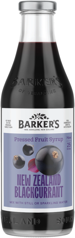 NZ Blackcurrant Fruit Syrup