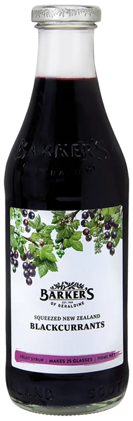 NZ Blackcurrant Fruit Syrup