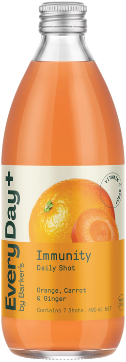 Orange, Carrot & Ginger Immunity Daily Shots