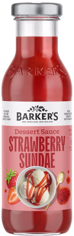 Strawberry Sundae Dessert Sauce 335g