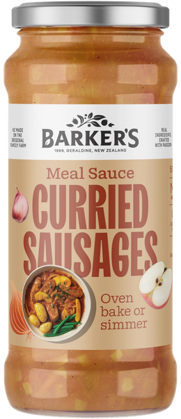 Curried Sausages Meal Sauce