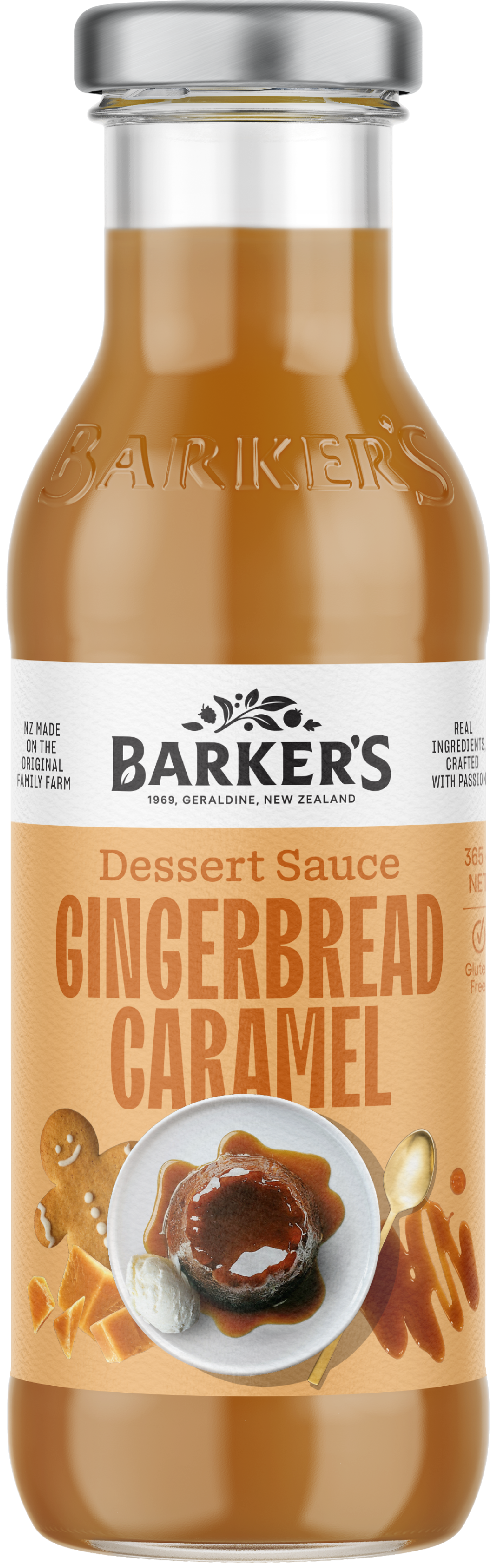 トップス RAKINES Wild kangaroo - De boer(Caramel) Shop | Gingerbread Caramel Dessert Sauce | Barker's of Geraldine