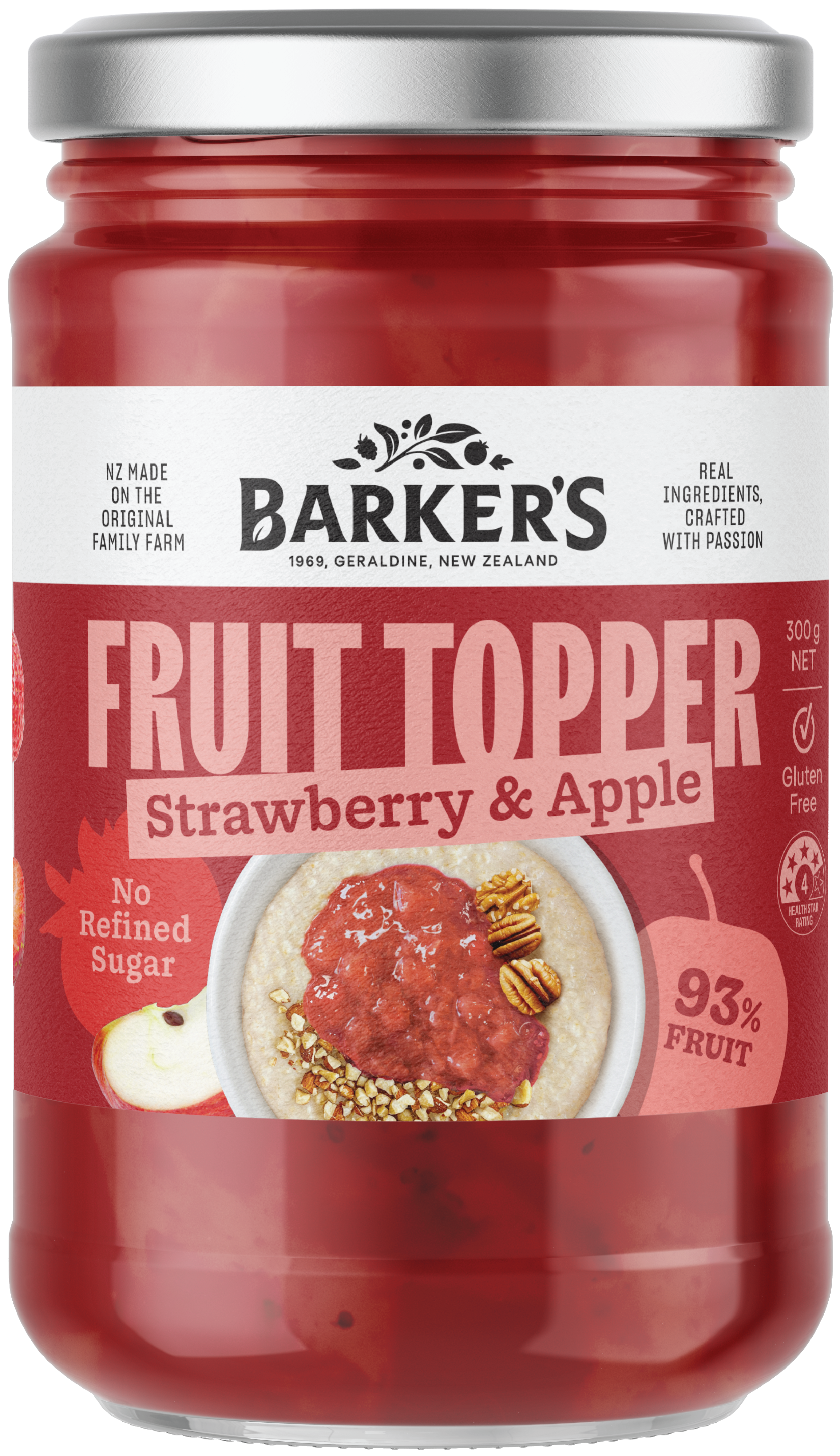 Strawberry & Apple Fruit Topper 300g