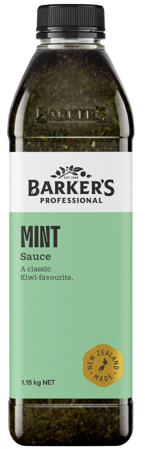 Barker's Professional Mint Sauce 1.15kg