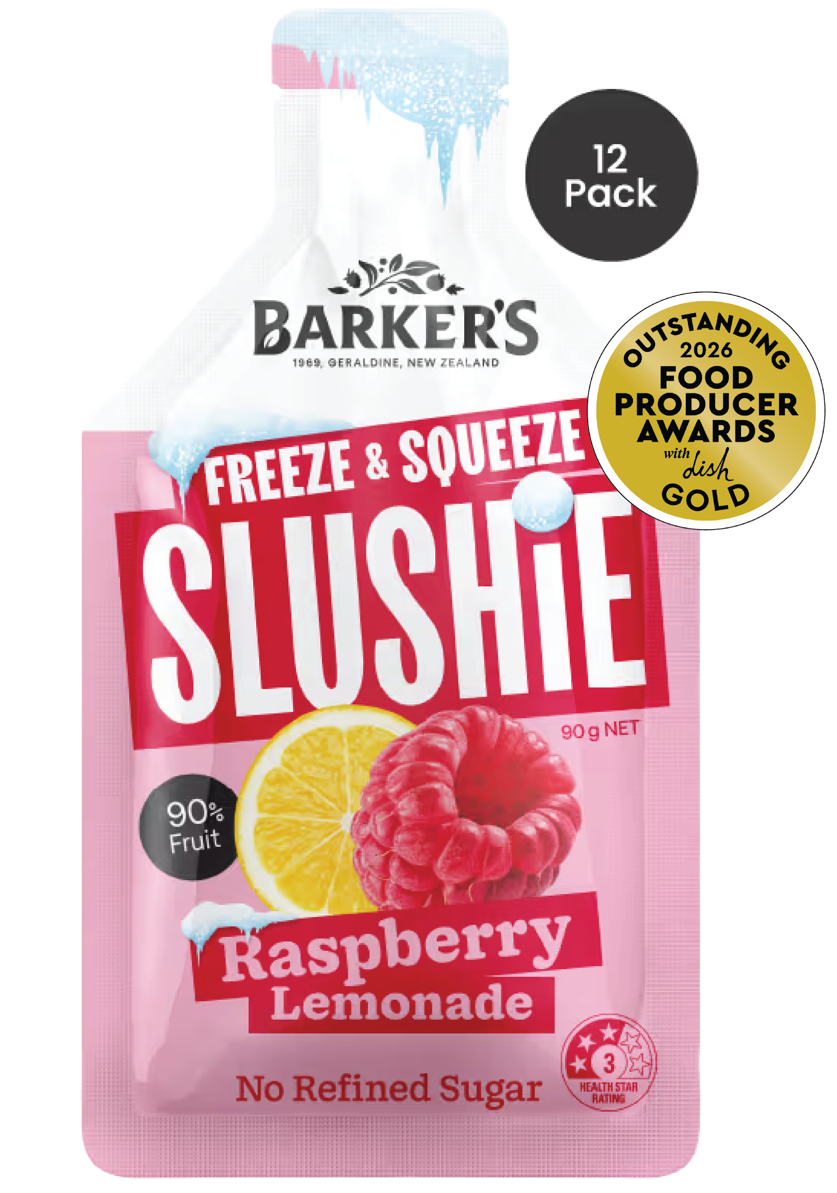 Raspberry Lemonade Slushie (12 pack)