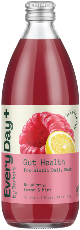 EveryDay+ Raspberry, Lemon & Mint Gut Health Daily Shot 490ml