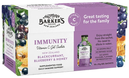 Blackcurrant, Blueberry & Honey Immunity Gel (10 pack)