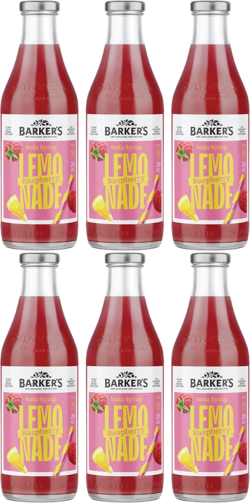 Raspberry Lemonade Soda Syrup (6x710ml)