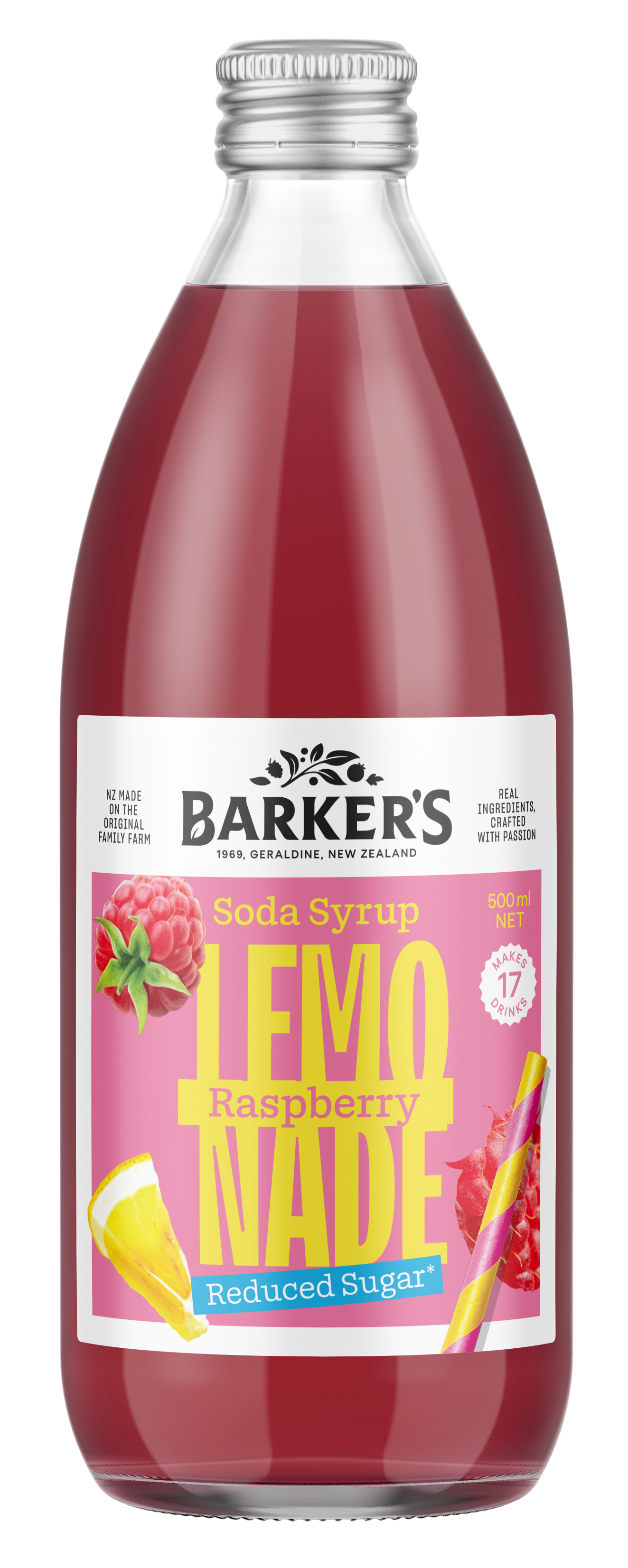 Raspberry Lemonade Soda Syrup
