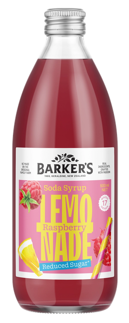 Raspberry Lemonade Soda Syrup