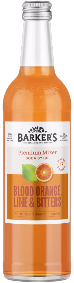 Blood Orange, Lime & Bitters Premium Mixer