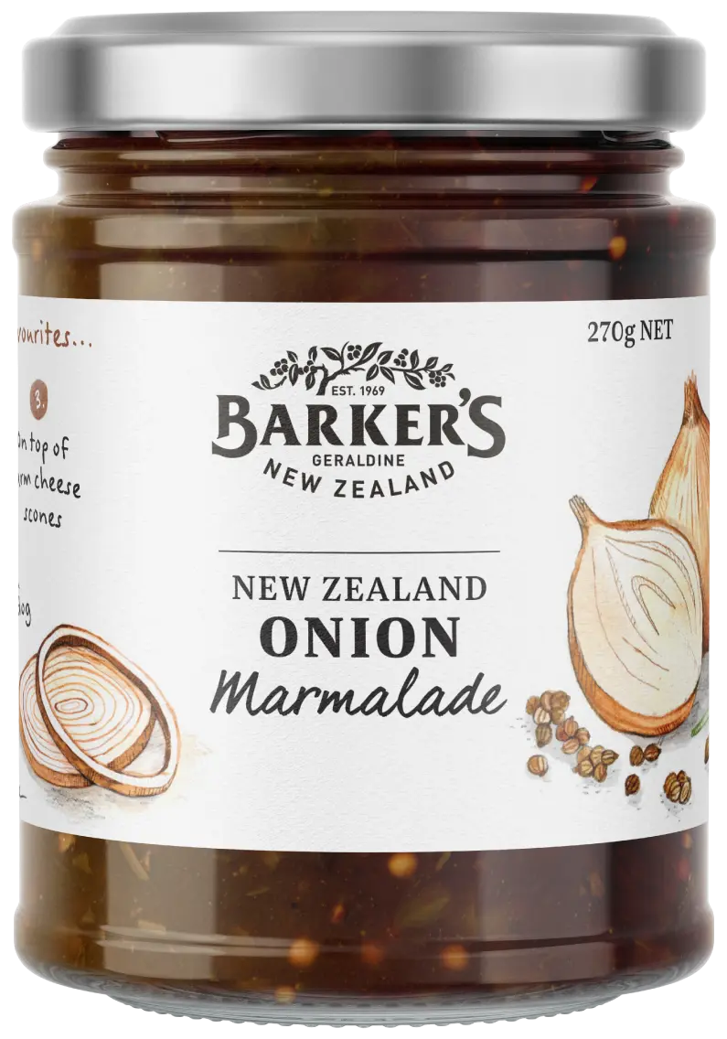 Onion Marmalade Shop Barker's of New Zealand