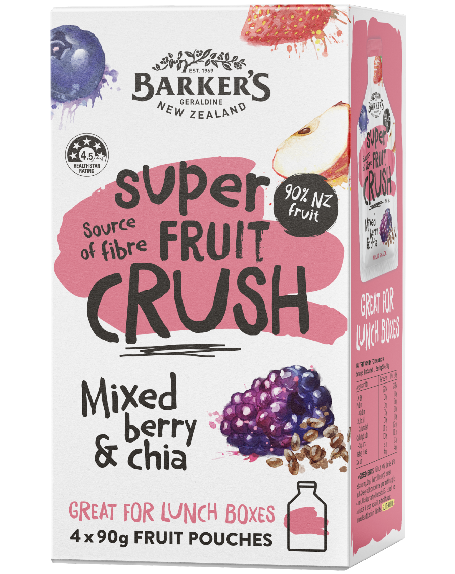 Shop Mixed Berry & Chia Super Fruit Crush Multipack