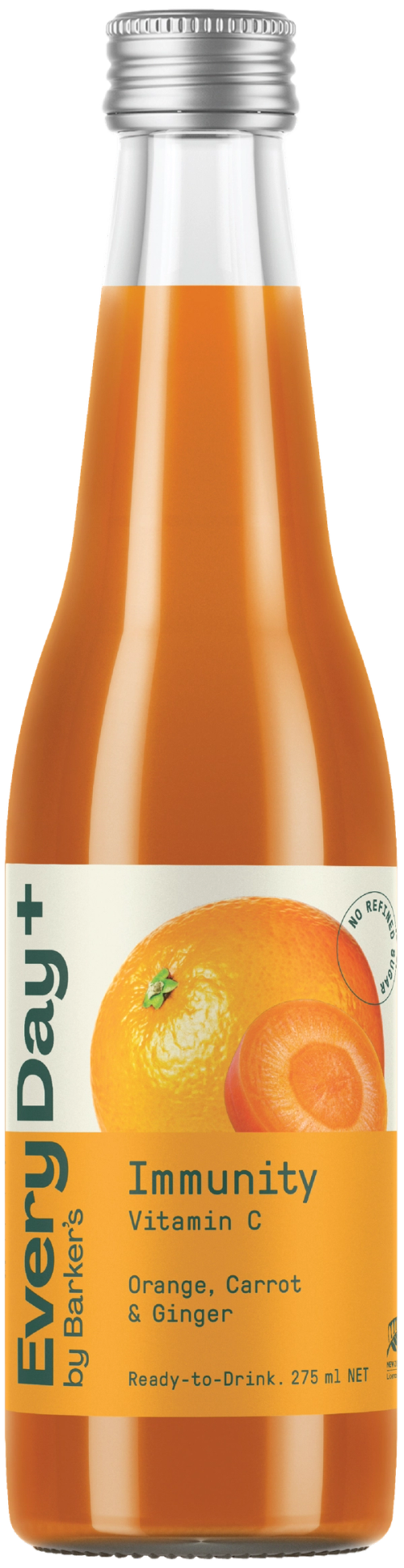 EveryDay+ Orange, Carrot & Ginger Immunity Juice (275ml)