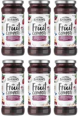 Boysenberry, Blackcurrant & Chia Fruit Compote (6x355g)
