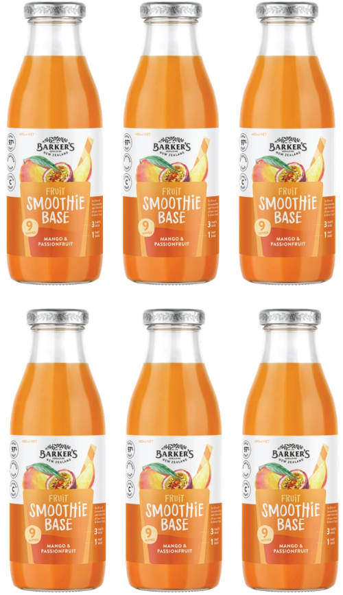 Mango & Passionfruit Smoothie Base (6x480ml)