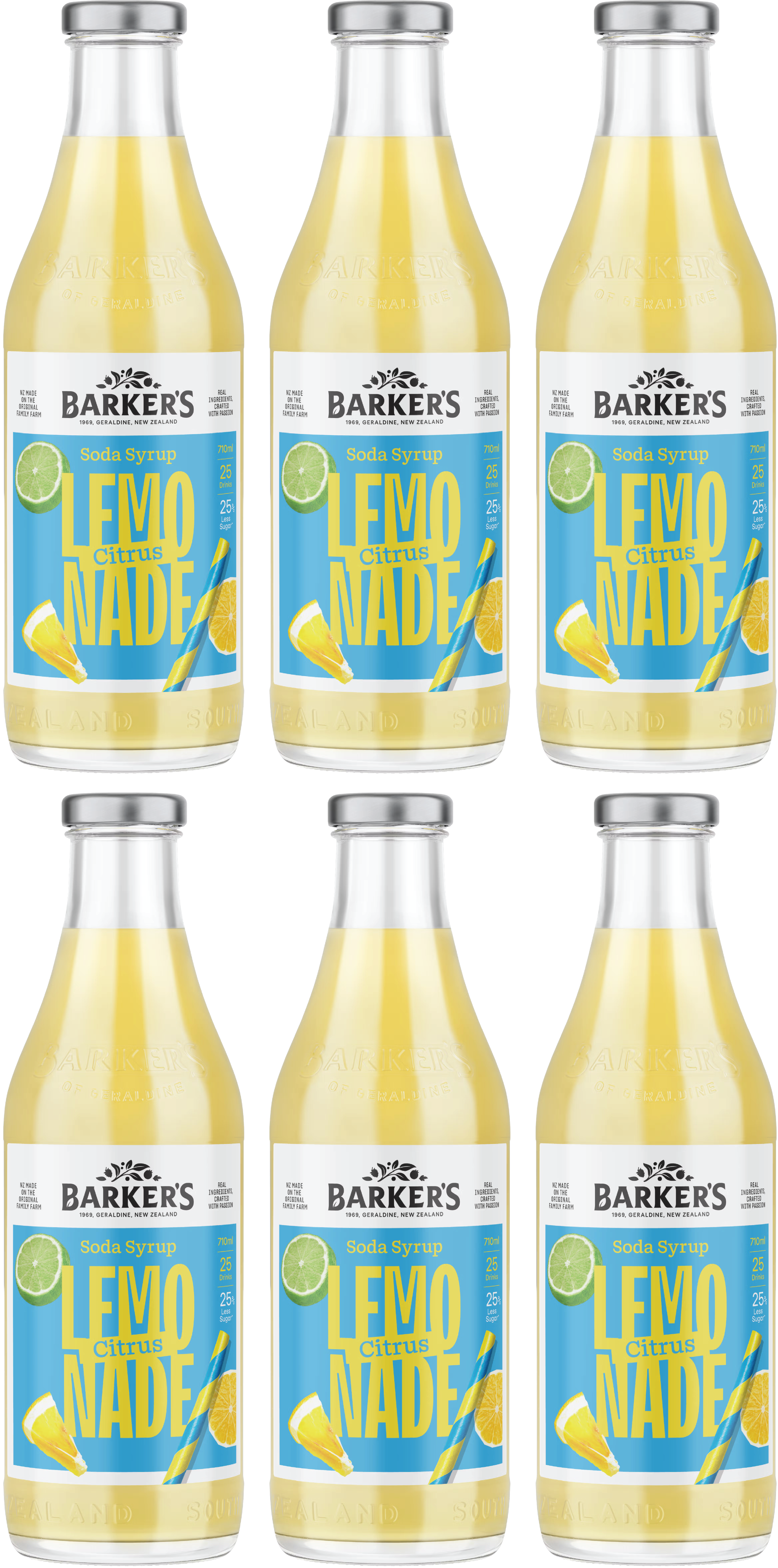 Citrus Lemonade Soda Syrup (6x710ml)