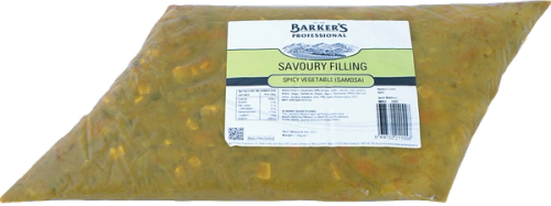 Barker's Professional Spicy Vegetable Savoury Filling 1.25kg