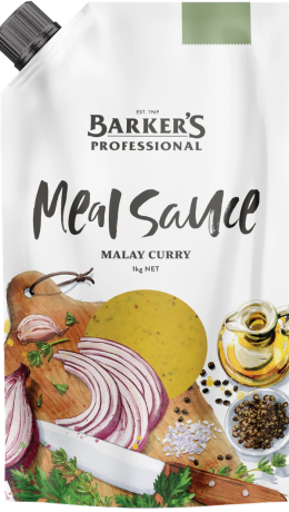 Barker's Professional Malay Curry Meal Sauce 1kg