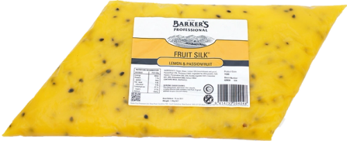 Barker's Professional Lemon & Passionfruit Fruit Silk 1.25kg