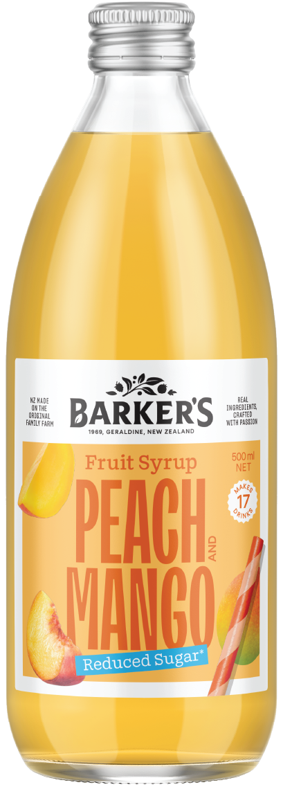 Peach & Mango Fruit Syrup 500ml
