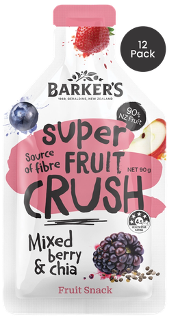 Mixed Berry & Chia Super Fruit Crush (12 pack)