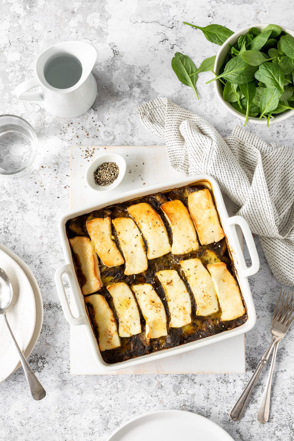 Recipe | Potato & Haloumi Cheese Bake | Barker's of Geraldine