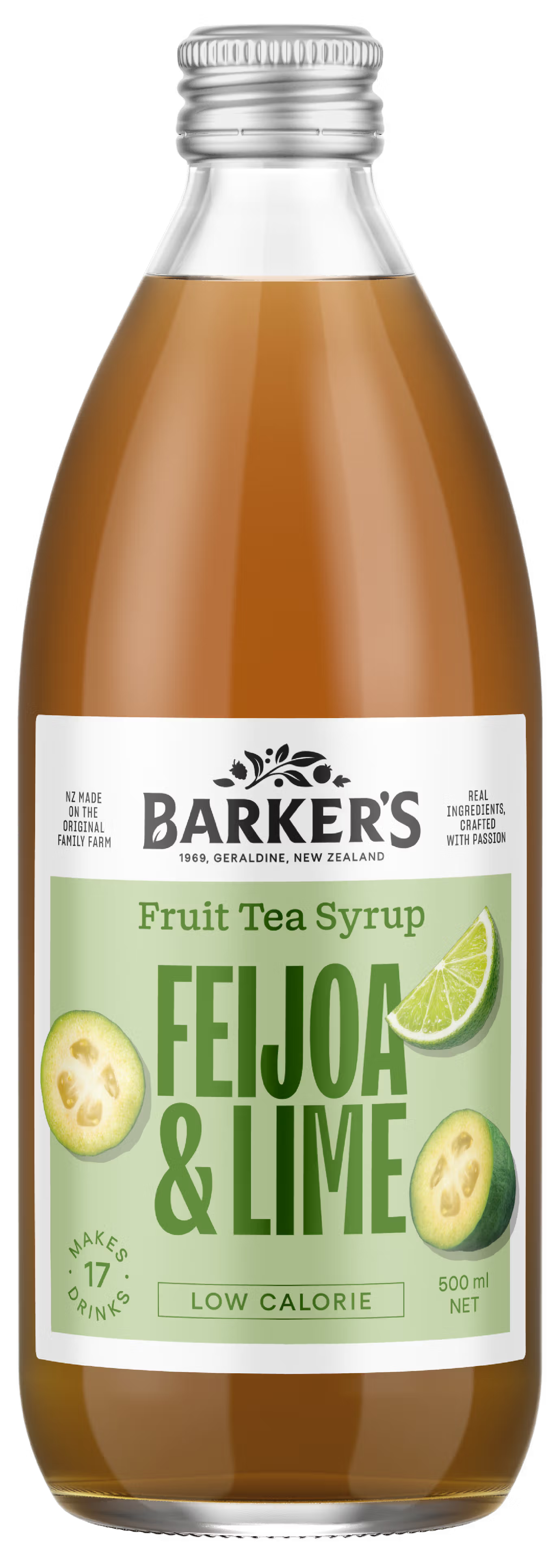 Feijoa & Lime Fruit Tea Syrup 500ml