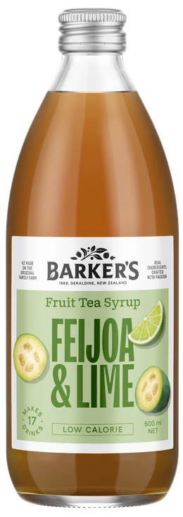 Feijoa & Lime Fruit Tea Syrup 500ml