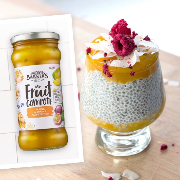 Tropical Chia Pudding | Recipes | Barker's of Geraldine