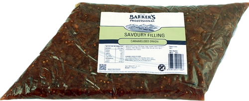 Barker's Professional Caramelised Onion Savoury Filling 1.25kg