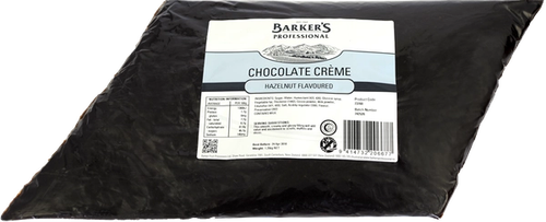 Barker's Professional Chocolate Hazelnut Flavoured Creme 1.25kg