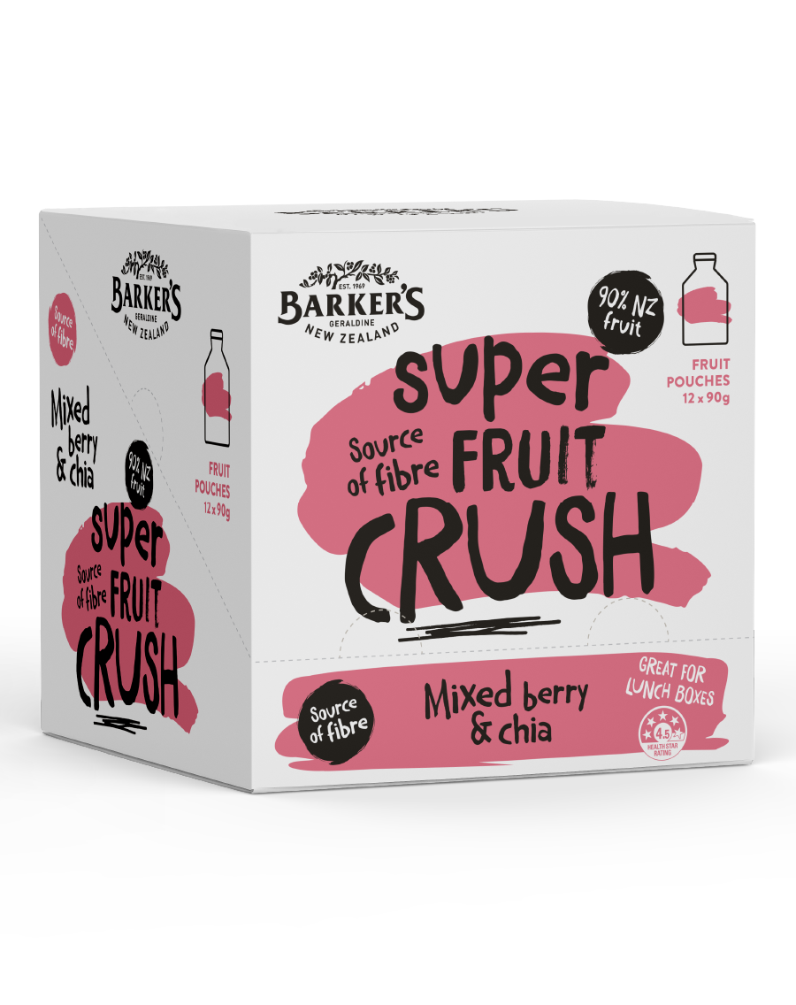 Mixed Berry & Chia Super Fruit Crush Carton