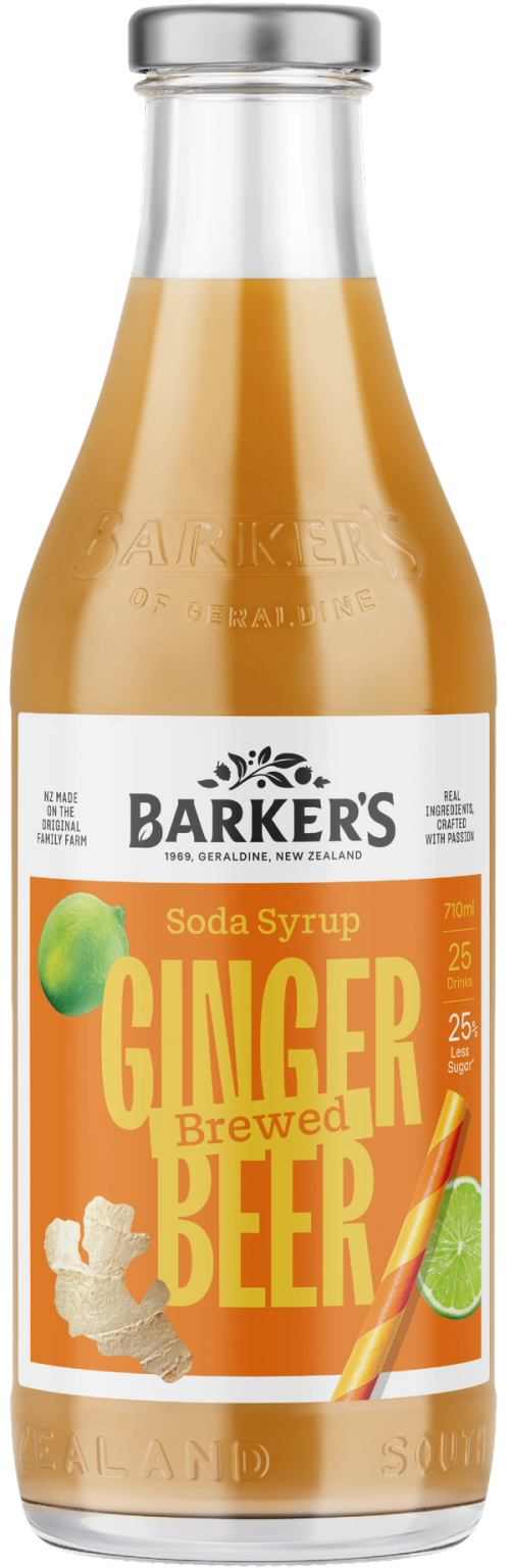 Brewed Ginger Beer Soda Syrup 710ml