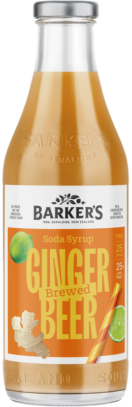 Brewed Ginger Beer Soda Syrup 710ml