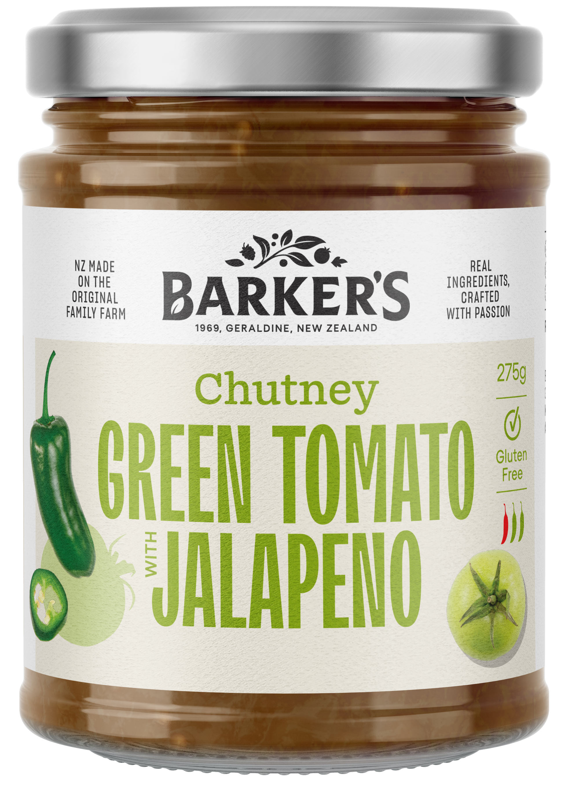 Green Tomato w Jalepeno Chutney