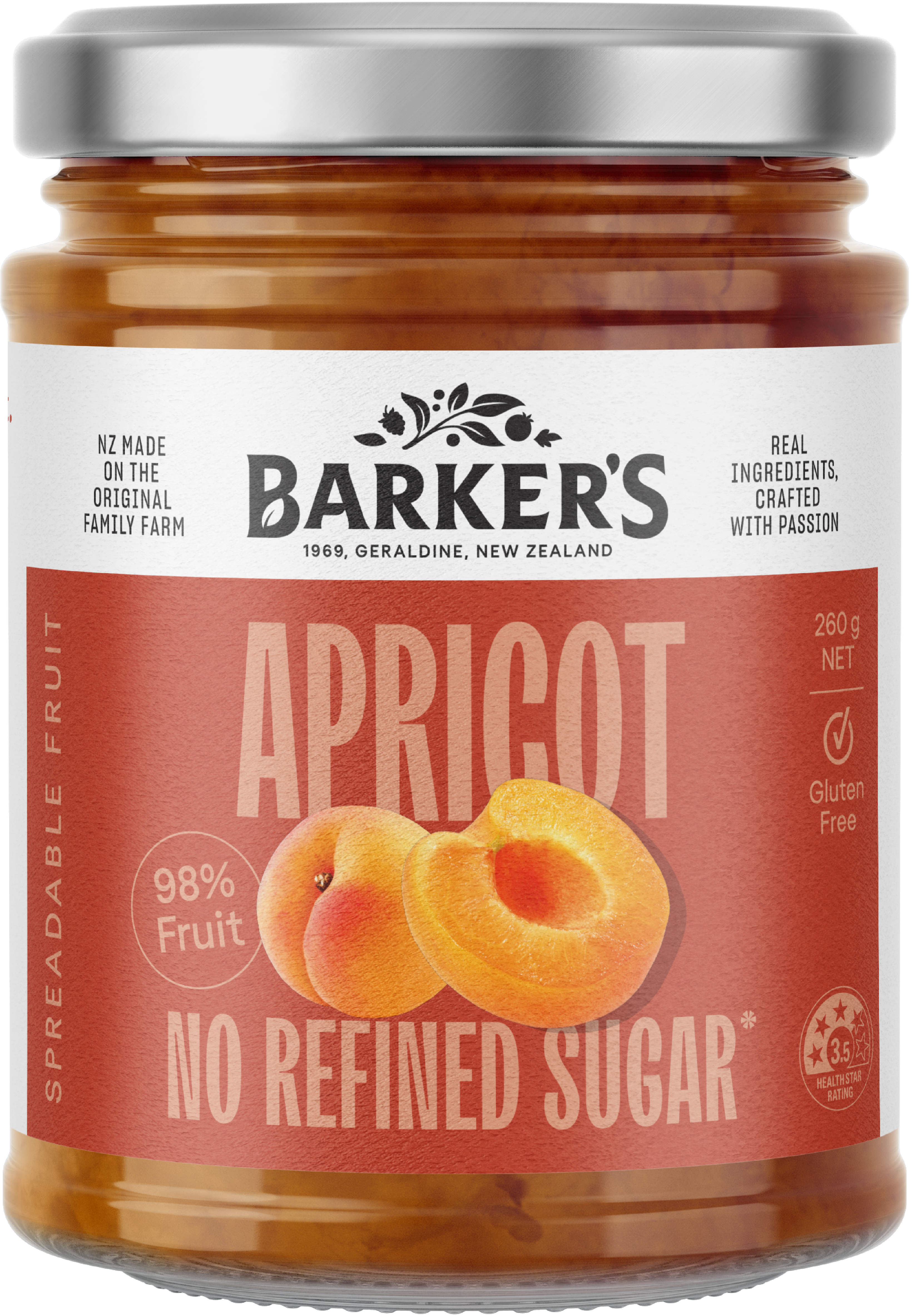 Apricot Spreadable Fruit 260g