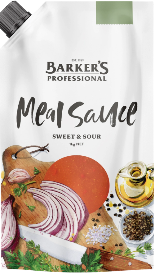 Barker's Professional Sweet & Sour Meal Sauce 1kg