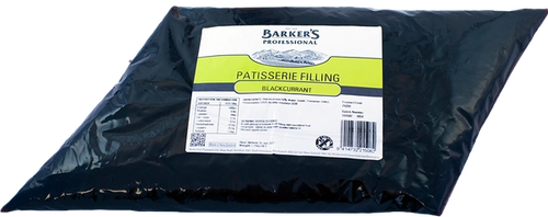 Barker's Professional Blackcurrant Patisserie Filling 1.25kg