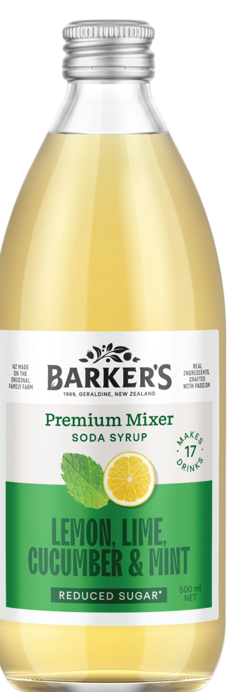 Lemon, Lime, Cucumber & Mint Premium Mixer Soda Syrup 500ml