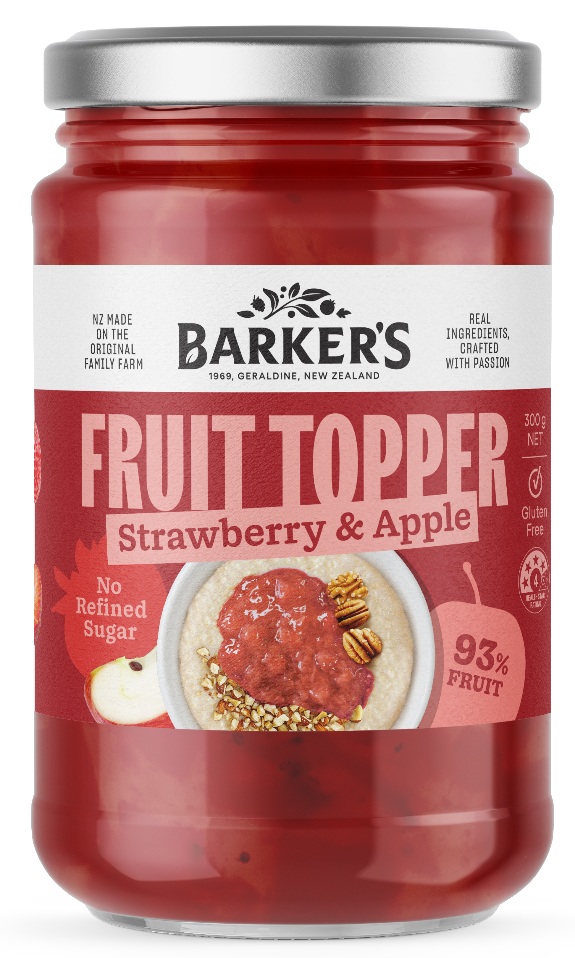 Strawberry & Apple Fruit Topper 300g