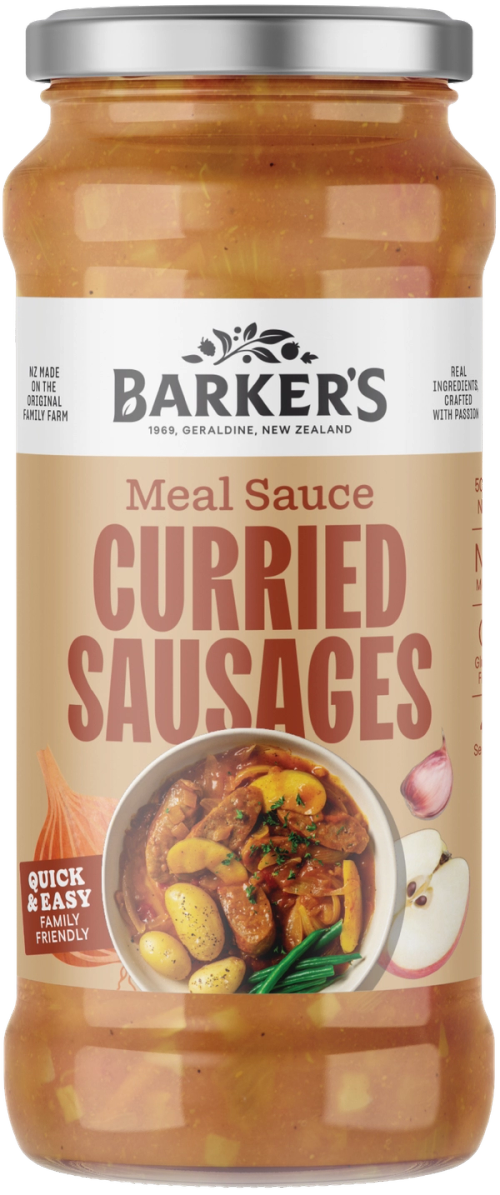 Curried Sausages Meal Sauce 500g
