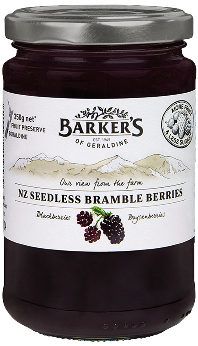 Shop  NZ Seedless Bramble Berries Fruit Preserve