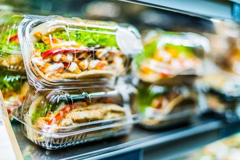 Thermoforming package for food